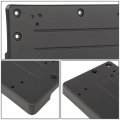 Ja1068103 Factory Style Front Bumper License Plate Mounting Bracket Compatible With Jaguar E-pace 2018-2020 Matte Black