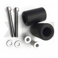Smt-no Cut Frame Slider Compatible With 2000-2001 Honda Cbr 929rr 2002-2003 Cbr954rr Rr Black B00rniwqou
