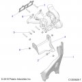Polaris Rzr Heat Shield Turbo Lower Genuine Oem Part Qty 1