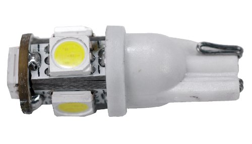 Bright White 12 Volt 5 Led Bulb Pack Of 6 Model 50558 Dimmable Miniature Wedge Base Watt 0 083 Ampere 194 2 1 In X 9 5d