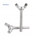 Pack Of 5pcs M5 Metric Wing Bolt 304 Stainless Steel Butterfly Screwss Bolt Machine Fastener M5 X 40mm