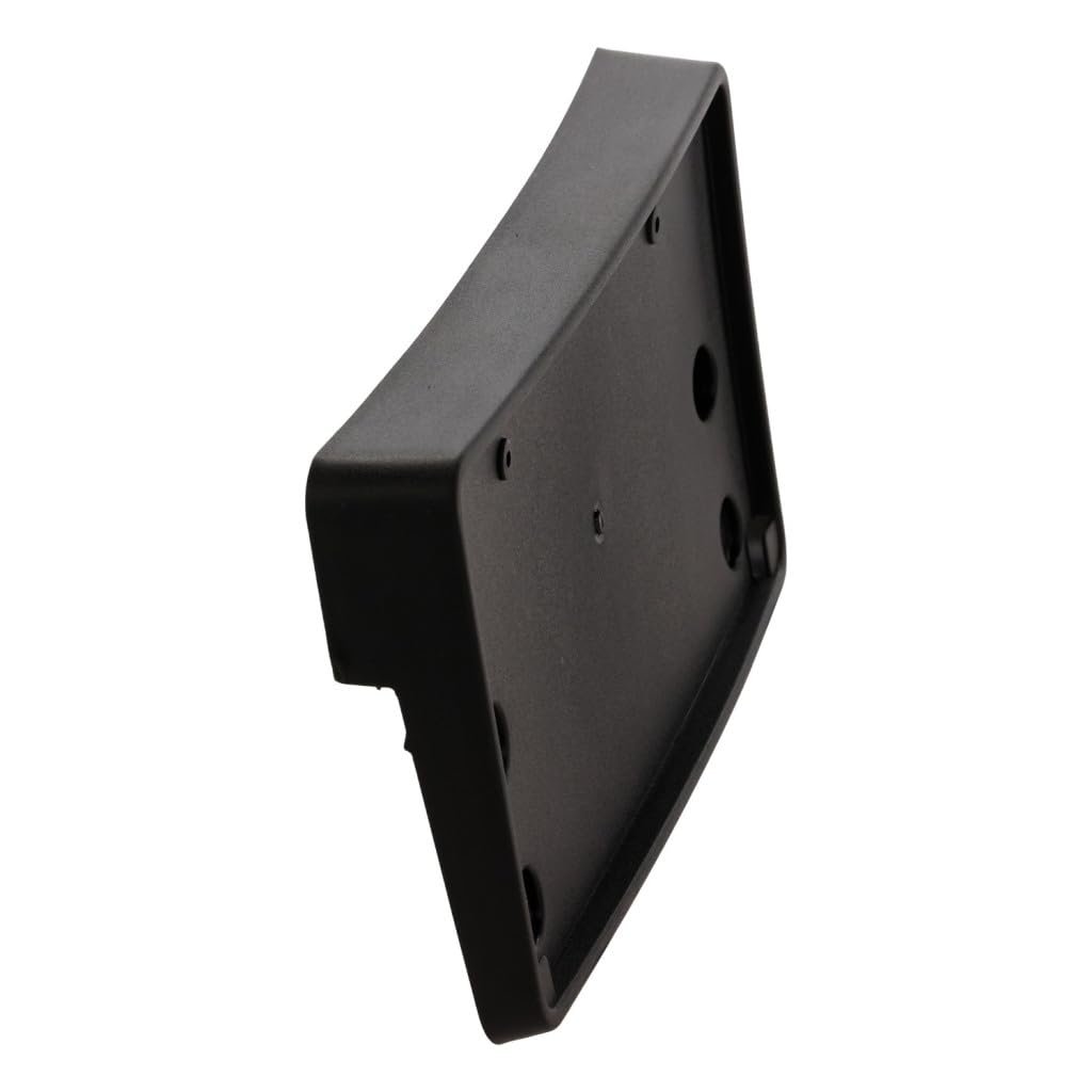 Front License Plate Bracket For Gmc Acadia Limited 2017 Replacement Gm1068152 And 22757027 Black Plastic Standard Style