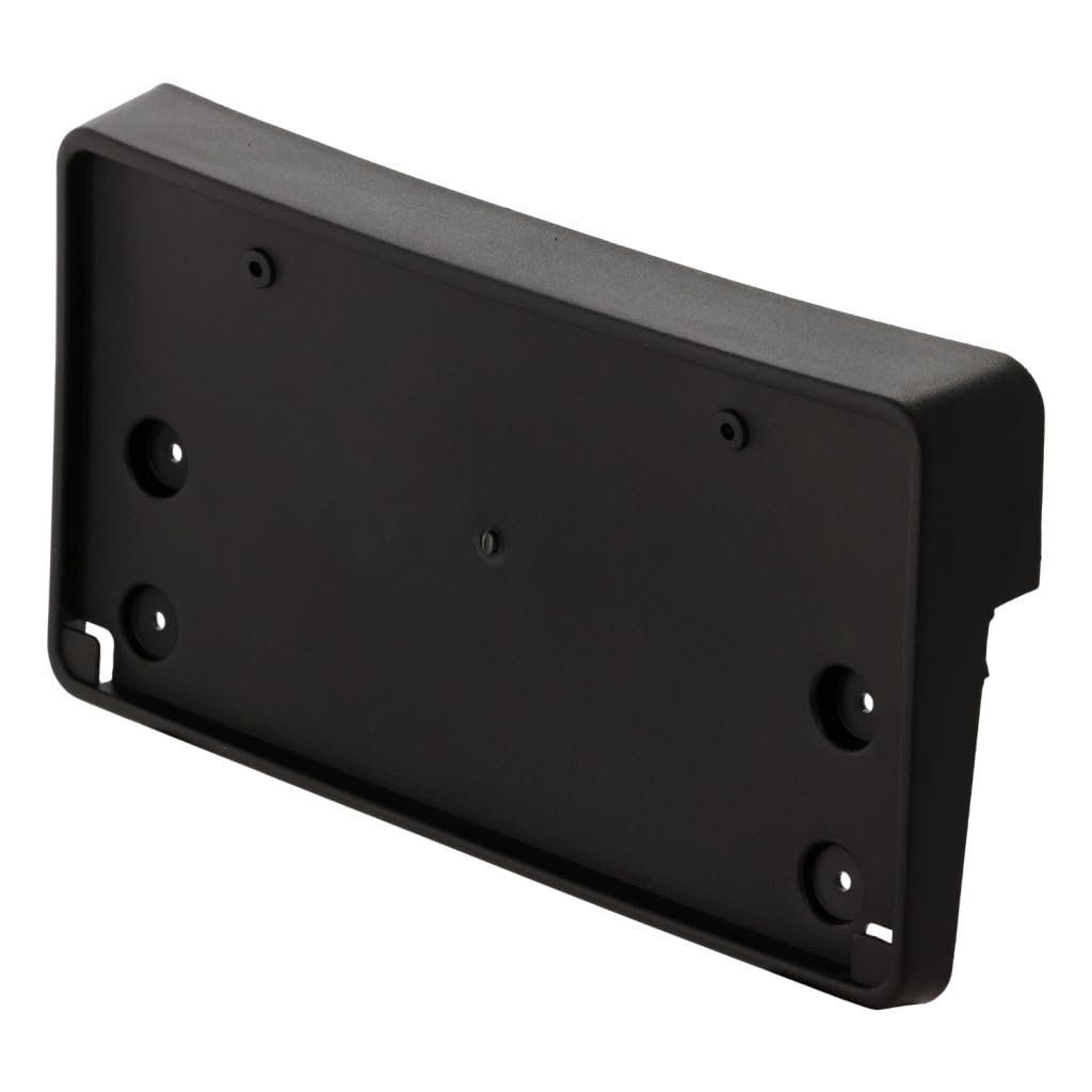 Front License Plate Bracket For Gmc Acadia Limited 2017 Replacement Gm1068152 And 22757027 Black Plastic Standard Style