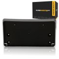 Front License Plate Bracket For Gmc Acadia Limited 2017 Replacement Gm1068152 And 22757027 Black Plastic Standard Style