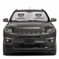 Ipick Image For Jeep Grand Cherokee Universal Fit Dual Panels 2 Of 28 W X 24 L Easy Folding Windshield Sun Shade