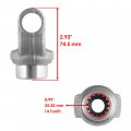 Caltric Rear Drive Shaft Middle Yoke With U-joint Compatible Yamaha Virago 750 Xv750 1981-1997
