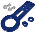 Universal Jdm Aluminum Racing Sturdy Towing Front Tow Hook Kit Anodized Blue 
