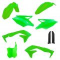 Full Plastic Kit Flo Green For Kawasaki Kx450f 2018 