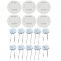 Ocpty 6 Pcs X27 589 Instrument Cluster Gauge Stepper Motor Kit With 10 T5 Led Light Bulbs Fit For Gm Toyota Hondad Chrysler For