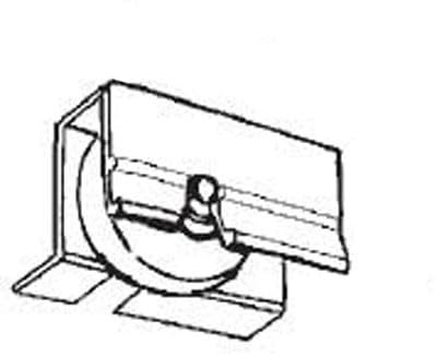 Window Roller Assembly With 3 4 In Nylon Wheel 2 Pack For Premiere Windows Part Number 52-694