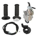 Carburetor Carb Throttle Grip Cable Replacement For Xr80r 1985-2004 Xr75 1973-1978