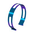 3 5 88 9mm Stainless Steel Exhaust Tacking Band Clamp-on For Welding Fabrication Blue 