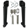 Tcmt Black Front Foot Pegs Footpeg Footrest Bracket Set For Yamaha Yzf R6 1999 2000 2001 2002 2003 2004 2005 2006 2007 2008