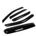 Ford Freestyle Taurus X 4pcs Window Deflector Rain Guard 38 Inches Sun Roof Visor Dark Smoke 