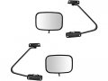 Manual Door Mirror Set Of 2 Paint To Match Compatible With 1997 Ford F-250 Hd 