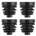 Caltric 2 Rear Axle Inner And Outer Cv Boot Kits Compatible With Polaris Sportsman 700 2002 2003 2004 2005