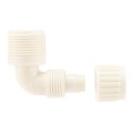 Recpro Rv 90 Degree Plastic Male Elbow 0 5 Pex Tubing Gray 1 2 X 3 4 Mip Pack