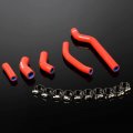 Gplus Silicone Radiator Hose Kit Clamps For Yamaha Wr250f 2007 2008 2009 Red 
