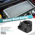 X Autohaux 2pcs Radiator Mount Bracket For Bmw 135i 2008 2009 328i 2007-2010 No 17117807184