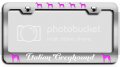 Italian Greyhound Dogs Pets Chrome Metal License Plate Frame Tag Holder Z23 