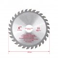 4 Circular Saw Blade 30t Teeth Cemented Carbide Cutting Disc Wood For Hard Soft Bore Diameter 20mm