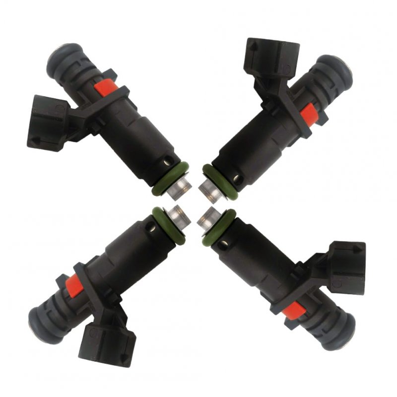 Jesben 06a906031ck 4pcs Fuel Injectors Nozzles 4 Holes With O-rings Replacement For Volkswagen Jetta 2 0l011 2013-2018 Beetle