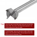 Uxcell Forstner Drill Bits 20mm Tungsten Carbide Wood Hole Saw Auger Opener 125mm Length Woodworking Hinge Drilling Boring Bit