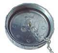 Velvac Aluminum Fuel Cap Non-vented Non-locking With Female Thread Nominal Size 4 Threads Inch 8 4-3 Filler Neck 4-7 16 