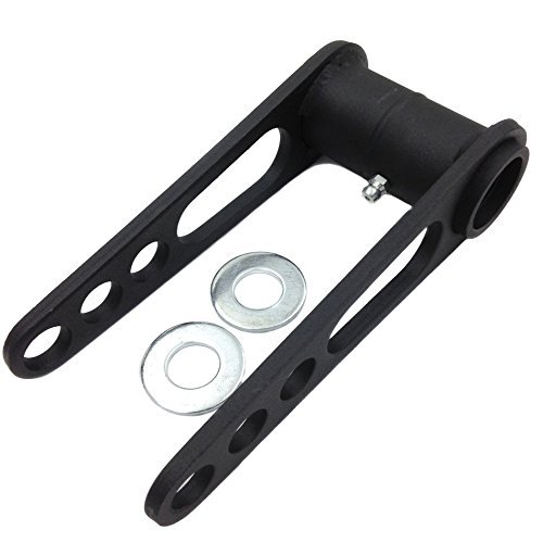 Semt Adjustable Rear Lowering Kit Lowers Suspension 3 5 In Black For Suzuki Kawasaki Arctic Cat
