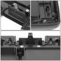 Black Center Console Arm Rest Lid Kit W Latch Compatible With Silverado Tahoe Sierra Yukon Xl Escalade 07-14