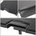 Black Center Console Arm Rest Lid Kit W Latch Compatible With Silverado Tahoe Sierra Yukon Xl Escalade 07-14