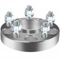 Aintier 2x 25mmx114 3 12x1 5 Studs Hubcentric Wheel Spacers 1 Inch 5 Lug For 2009-2011 Eclipse Rx8 Soul Tucson