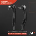 A-premium Set Of 8 Front Sway Bar Link Lower Ball Joint Inner Outer Tie Rod End Compatible With Honda Accord 2003 2004 2005