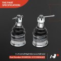 A-premium Set Of 8 Front Sway Bar Link Lower Ball Joint Inner Outer Tie Rod End Compatible With Honda Accord 2003 2004 2005