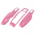 Pink Car Remote Key Cover Fob Plastic Case Shell Set For Porsche Cayenne Panamera Macan