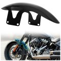 Front Fender Mudguard For 2018 2024 Harley Davidson M8 Softail Fatboy Flfbs Flfb And 160 R18 Black Abs Plastic Wheel Short 
