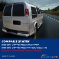 Amerilite Halogen Taillights Assembly With Brake Lamps Replacement Set For 2003-2019 Chevy Express Gmc Savana Van Euro