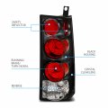 Amerilite Halogen Taillights Assembly With Brake Lamps Replacement Set For 2003-2019 Chevy Express Gmc Savana Van Euro