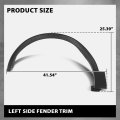 Front Left Fender Flare For Ford Explorer And Police Interceptor Utility 2016 2019 Driver Side Wheel Trim Molding Fb5z16039ab