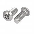 Uxcell M10x25mm 304 Stainless Steel Button Head Torx Security Machine Screws 4pcs