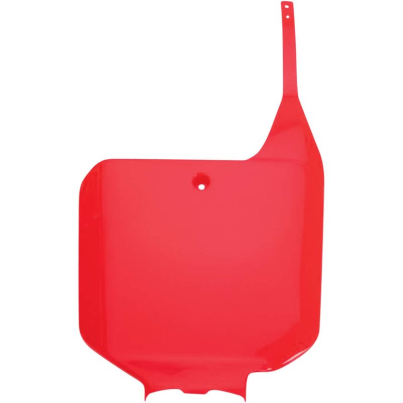 Ufo Plastics Front Number Plate Red Ho02674-067