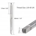 Top-vigor 1 8-40 Un Straight Flute Tap With 2b Tolerance High Speed Steel Uncoated Right Hand Thread For Making New And