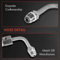 A-premium Power Steering Pressure Hose Line Assembly Compatible With Ford F-100 Ranger Mazda B2500 B3000 B4000 1998 1999 2000 2