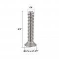 Uxcell 6 -32x3 4 Flat Head Machine Screws Phillips 304 Stainless Steel Bolts 200pcs