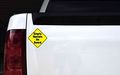 Tickertalk 5in X Empty Nesters On Board Sticker 