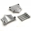 Httmt- Us-tghd-had005-0 89 -cd- Cnc 0 22 6mm Front Fender Spacer Riser Mudguard Bracket Compatible With 2014-2019 H-d Flhr Flhx