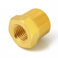 Metaland Brass Reducer Hex Bushing 1 4 Male Npt To 8 Female Reducing Pipe Adapter Fitting Pack Of 5