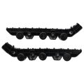 2pcs Bumper Bracket Retainer Front Beam Mount Support For Nissan Sentra 2015 2017 62225-3yu0a 62225-3yu1a Pair Left And Right 