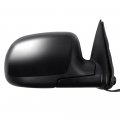Ocpty Black Passenger Side View Mirror Smooth With Manual Adjustment Fold Non-heated Compatible For 2003-2006 Cadillac Escalade