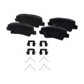 Rear Ceramic Brake Pad Set For Hyundai Veloster 2019 2020 2021 2 Wheel Replacement 58302g4a50 58302j3a40